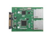 Dual SD Card To 22 Pin SATA Adapter Converter Card