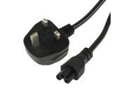 High Quality 3 Prong Style UK Notebook AC Power Cord Length 1.5m