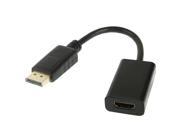 Full HD 1080P Display Port Male to HDMI Female Port Cable Adapter Length 20cm