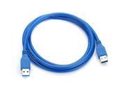 5ft 1.5m USB 3.0 A Male to A Male Jack Extension Cable Cord Lead