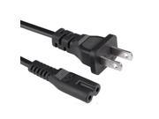 2 Prong Style US Notebook Power Cord Length 1.2M