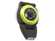 4 Port Watch shaped Hi speed USB 2.0 Hub with Thermometer Green