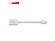 Original 12cm OnePlus One OTG Cable For Smartphone White