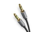 Original Rock 100cm 3.5mm Aux Cable Gold Plated Portable Audio Extension Cable For Cellphone Tablet Speaker
