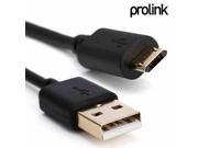 prolink 2.1A Dual Face Micro USB Plug Charging Data Cable For Cellphone