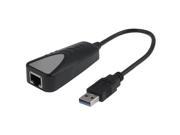 USB 3.0 To 10 100 1000Mbps Gigabit Ethernet RJ45 LAN Network Adapter Length Cable 15cm