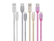 GOLF 2.1A Flat Braided Wire Charging Data Cable For Cellphone