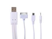 4 in 1 Universal USB Charger Cable For iPhone Smartphone Device