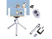 Tripod Monopod Holder Bluetooth Remote Control Shutter For iPhone