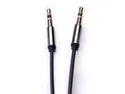 Male to Male Record Car Audio Cable For iPhone Smartphone Device
