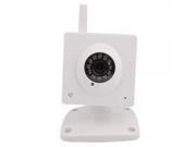 HD 720P Wireless WiFi 12 IR LED Plug in Card Network IP Camera 623V White