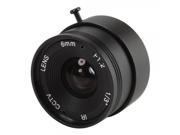 1 3 Inch 6mm F1.6 Fixed Iris IR 53° Angle Security Lens for CCTV System