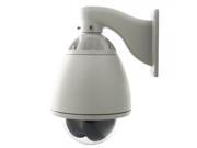 1 4? Sony CCD 480TVL 30X Zoom IR cut Night Vision IR Mid Speed Dome Waterproof Outdoor Security PTZ Camera Off white