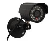 1 4? COMS 380TVL 24IR LED Waterproof Night Vision Camera 50 Type Black