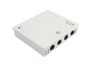 9 Channel 12V DC 5A Regulated Power Supply Distribution Box for CCTV System