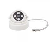 1 4? Sharp CCD 420TVL 4 LED Conch Lace Bottom Camera White