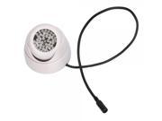 CCTV Infrared Night Vision 48 LED Conch Type Illuminator White
