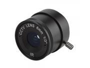 1 3 Inch 6mm Fixed Iris IR 53° Angle Security Lens for CCTV System HA0616