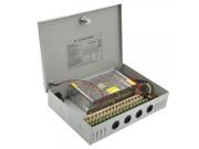 18 Channel 12V DC 20A Power Supply Box for CCTV Security Camera