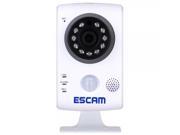 ESCAM Keeper QF502 720P HD WiFi MP Alarm Onvif Two way Audio Security IP Camera with TF Card Slot