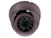 24LED Conch Type CCTV DVR Camera with TF Card Slot Remote Control Purple T921