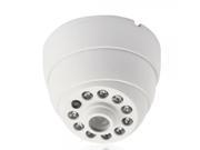 1 4? CMOS HD 380TVL Dome 10IR LED Indoor Night Vision Security Camera White 108