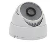 Plastic Vented Conch shaped Security Camera Housing Black and White