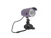 1 4? HD Sharp CCD 420TVL 36IR LED Waterproof Security Camera Purple 659 2
