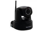 Dericam H502W Wireless 1.0MP H.264 Pan tilt P2P IP Camera with IR Cut All Black