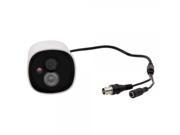 1 3? Sony CCD 650TVL 1 IR LED Metal Security Surveillance Camera White