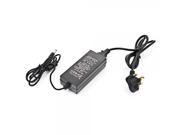 SM 1250 DC 12V 5A Power Adapter with Cable UK Standard for Security Camera Black