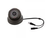 1 3? SONY CCD 500TVL 36 IR LED Security Camera with Decorative Border Gray
