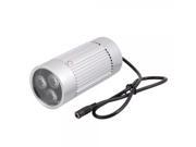3 LED White light Illuminator Lamp for CCTV Camera Silver