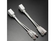 Power Over Ethernet Passive POE Injector Splitter Kit For All Devices White