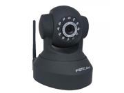 Foscam FI9818W Wireless Wifi CMOS 0.3MP Two way Audio IP Camera Black