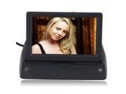 4.3? 16 9 LCD Screen Portable Foldable Monitor Black