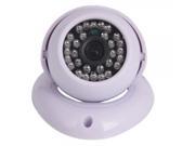 1 3? CMOS 600TVL 30LED IR Security Indoor Camera White Light Purple