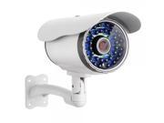 1 3? HD Color CCD 700TVL 36 IR LED 12mm Lens Waterproof Security Camera Brown White