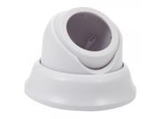 Plastic Bevel Edge Small Conch shaped Security Camera Housing White