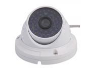 1 3? SONY CCD 700TVL 48 Blue LED Big Mouth Big Dial Conch Shape Security Camera with OSD Control Line White