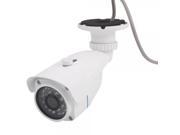 1 3? SONY CCD 600TVL 24 IR LED Newest Model Flat Base Inner Line Security Camera White