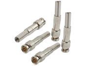 Copper free Solder Male to Female BNC Connector Pack of 5