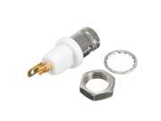 Premium Adapter BNC Female RG6 Compression Connector Coaxial for CCTV Camera