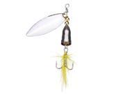 Spinner Spoon Lure Sequins Feather Bass Hook