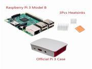 3 In 1 Raspberry Pi 3 Model B Official Case Heatsinks Set