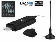 USB 2.0 DVB T Stick with Remote Control FM Radio Function Support H.264 MPEG 4 MPEG 2 Encoding