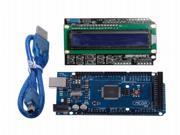 LCD 1602 Keypad Shield Mega2560 R3 ATmega2560 16AU Control Board For Arduino