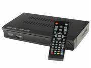 High Quality HDMI Digital Video Broadcasting Full HD DVB S2 Satellite TV Receiver HDTV DVB S2 Set Top Box Black