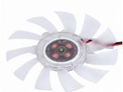 6.5cm 2 Pin Connector VGA Video Card Cooling Fan