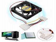 70mm x 70mm x 15mm 12V 4 Pin Internal Computer CPU Cooling Fan Desktop Cooler Fan